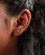 Hexagon Stud Earring