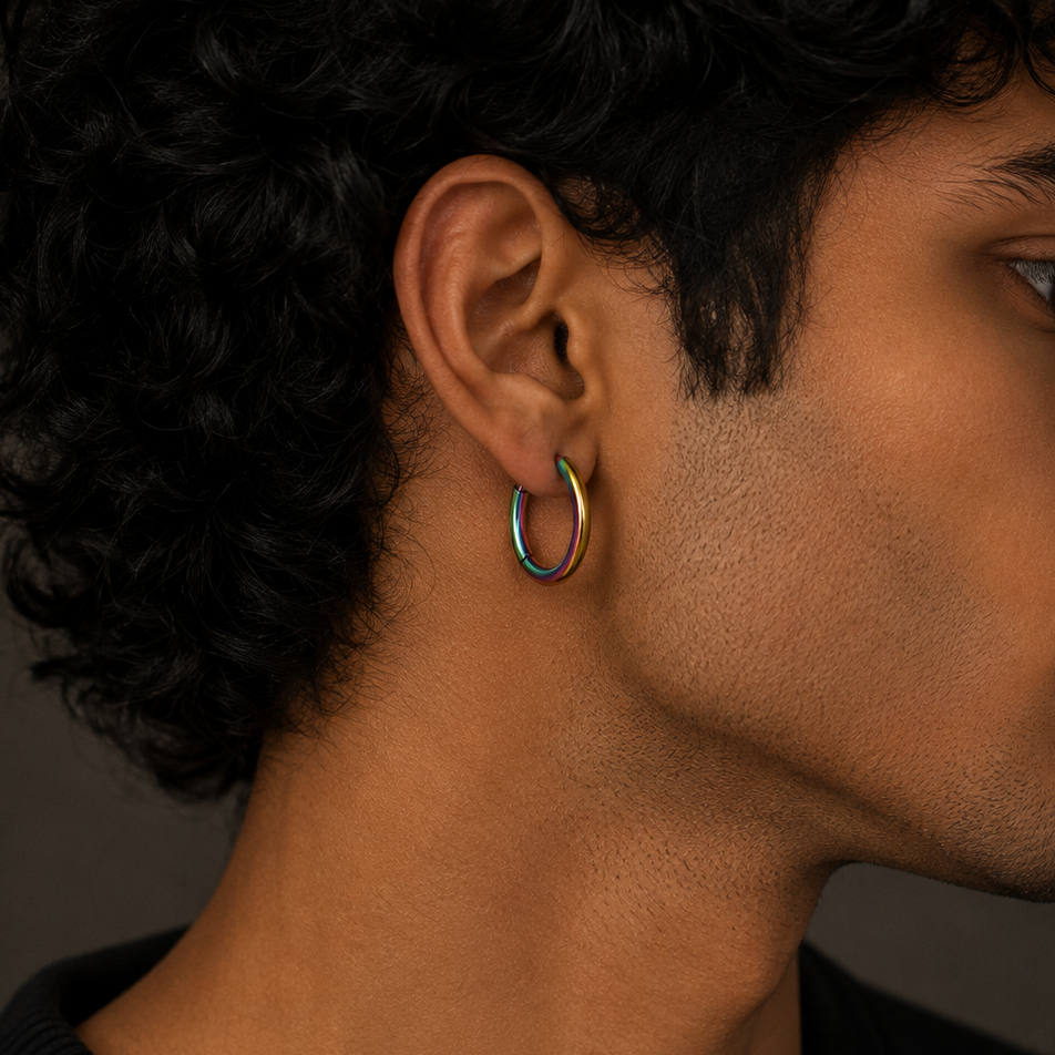 Petite Hoop Earring - 16 MM - M