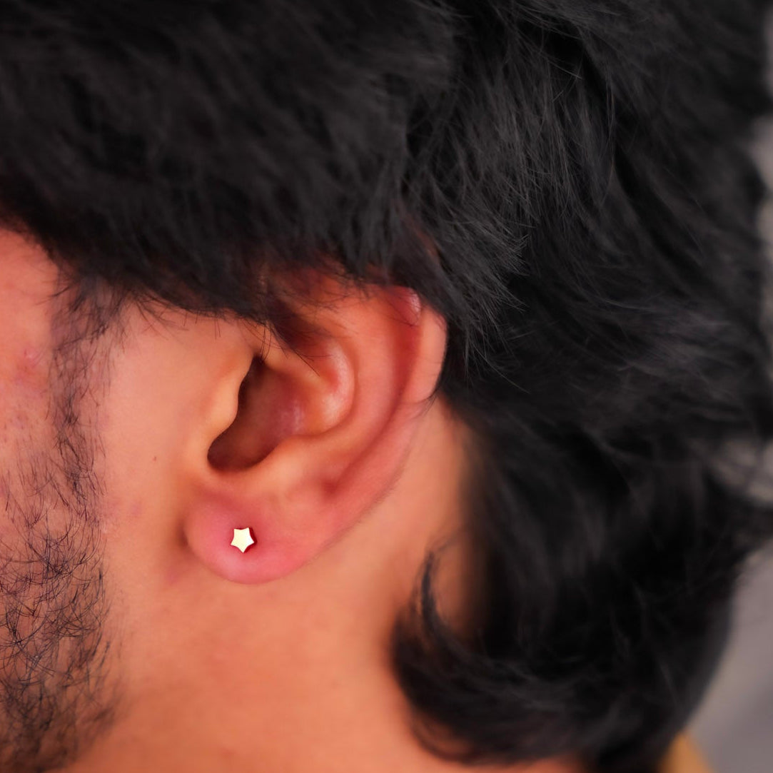 मिनी स्टार स्टड इयररिंग्स