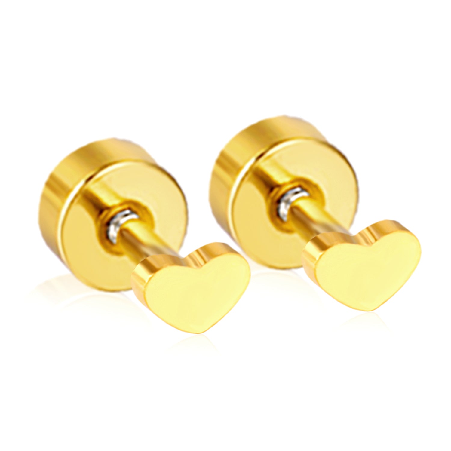 Tiny Heart Stud Earring
