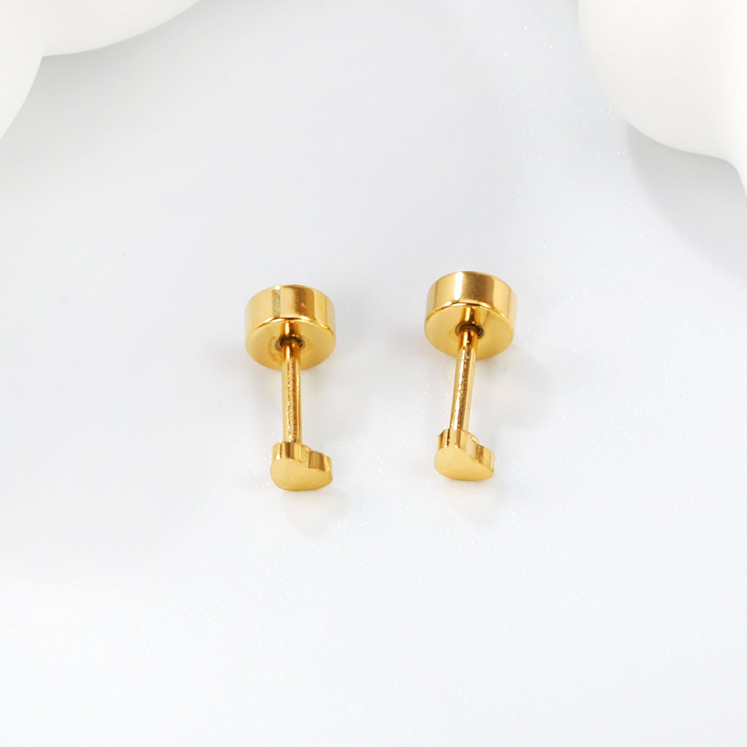 Tiny Heart Stud Earring