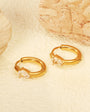 Sparkle Huggie Hoop Earring - Drop