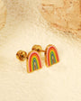 Rainbow Stud Earring