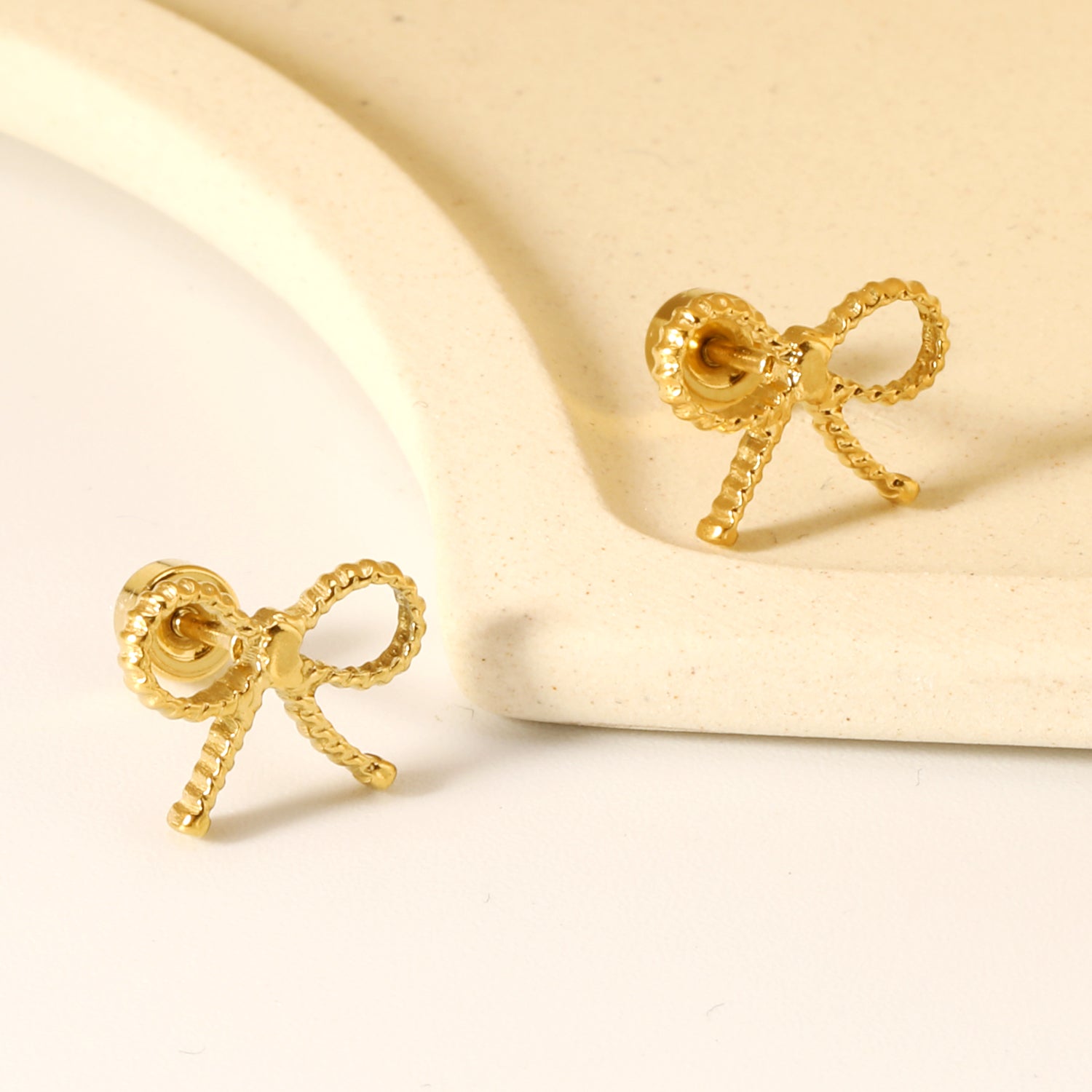 Cute Bow Stud Earring
