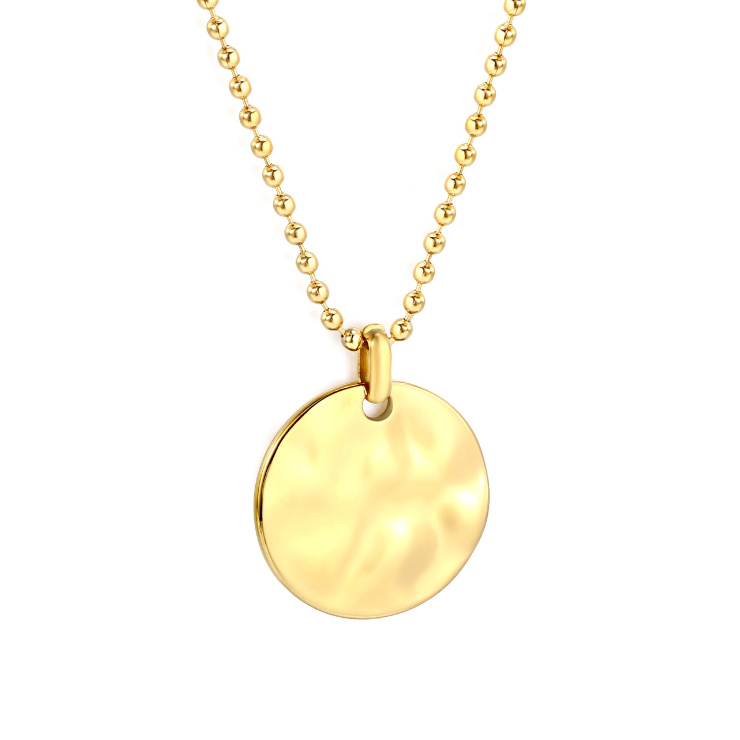 Circle Lava Necklace