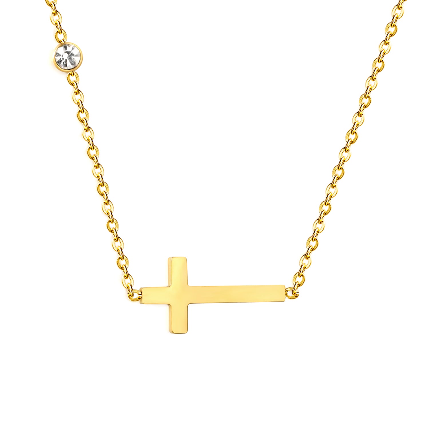 Serenity Cross Necklace