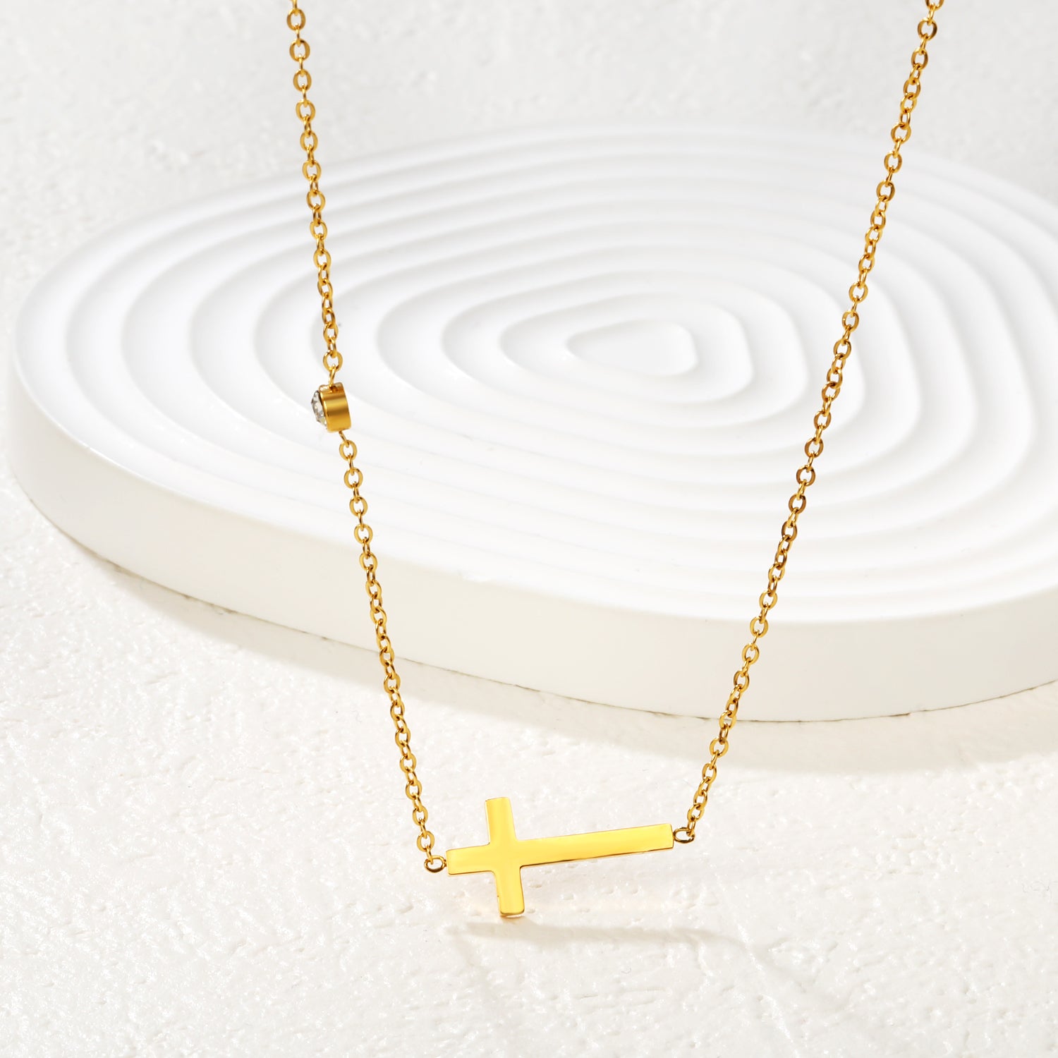 Serenity Cross Necklace