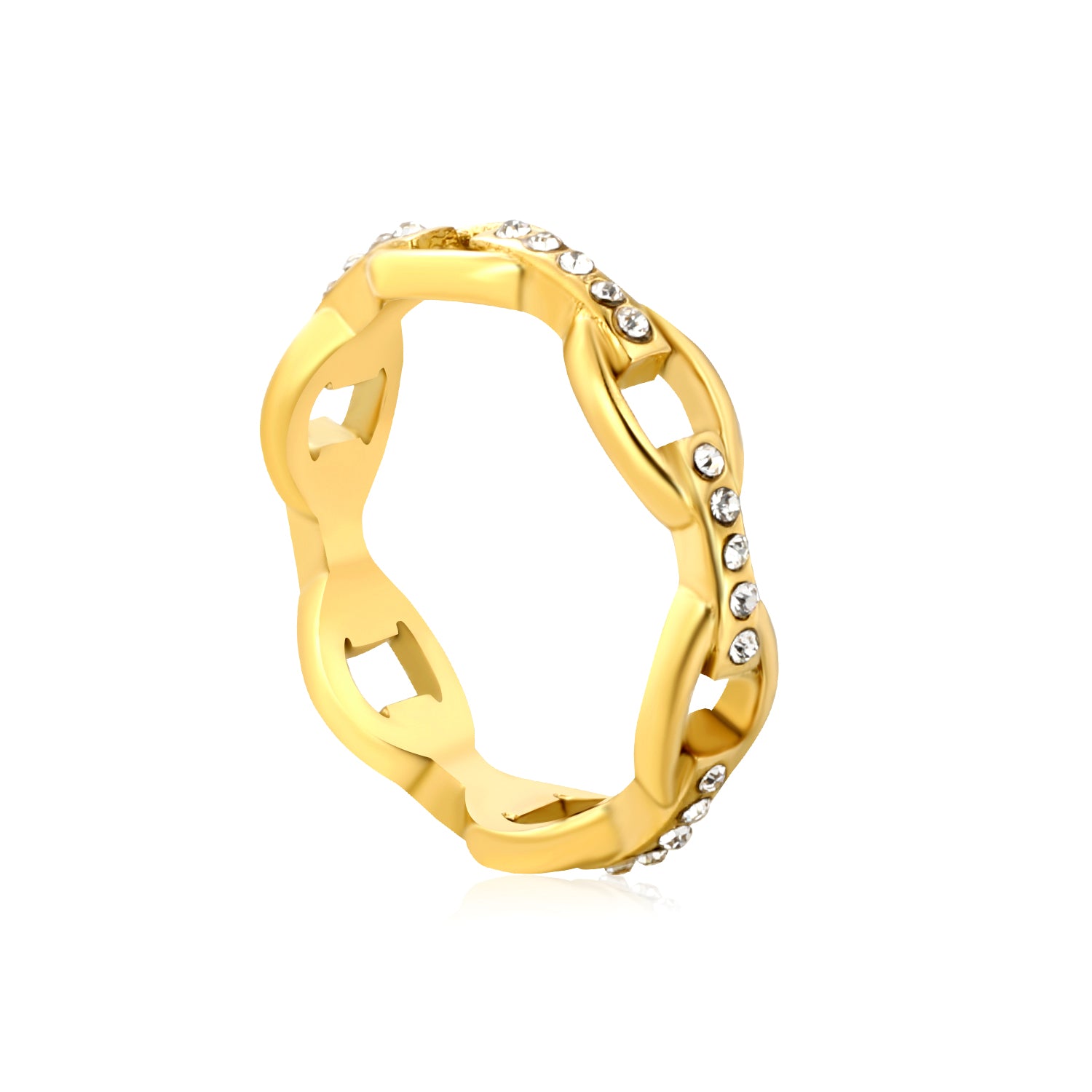 Buy Gold Chain Ring Online