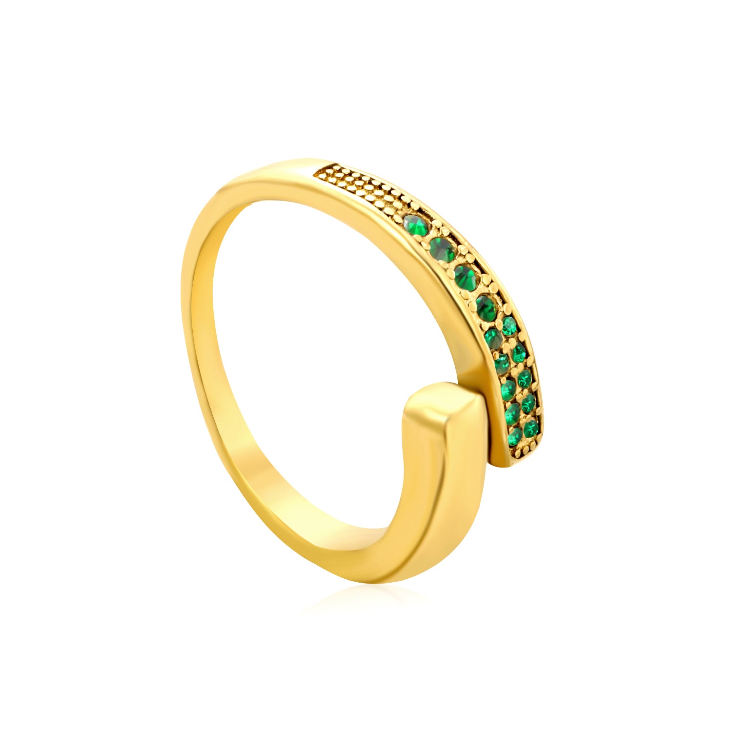 Aira Emerald Ring