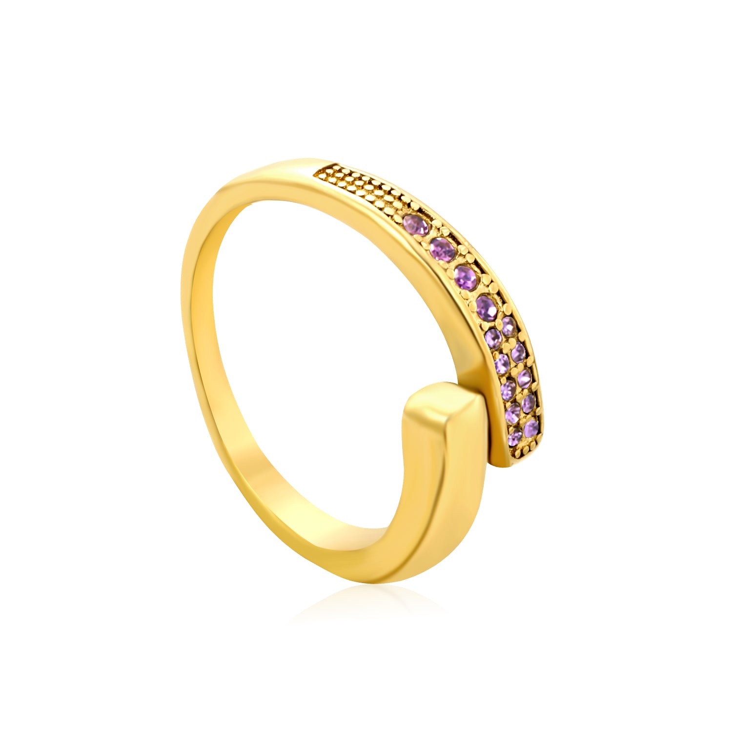 Aira Purple Diamond Ring