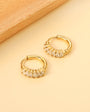 Sparkle Huggie Hoop Earring - Royal