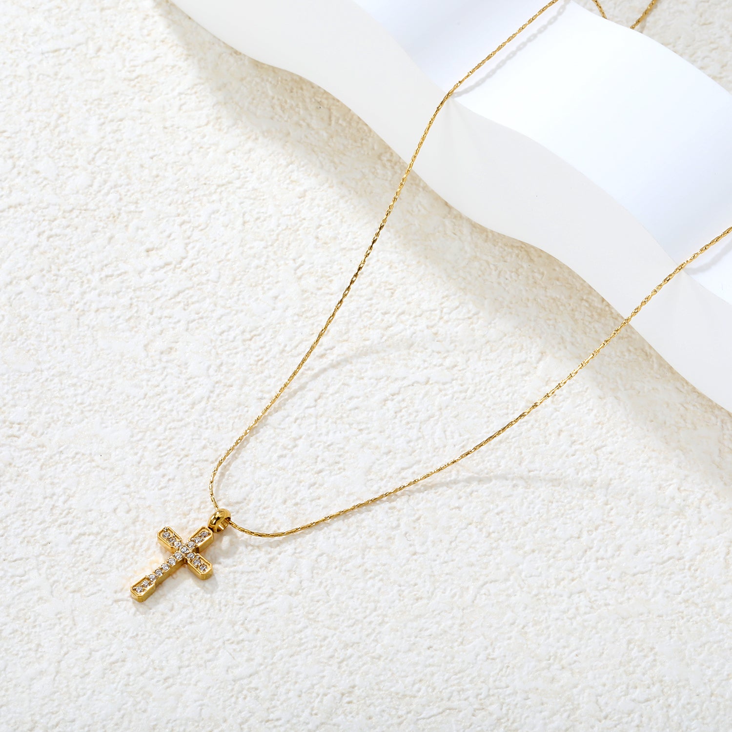 Radiance Cross Necklace