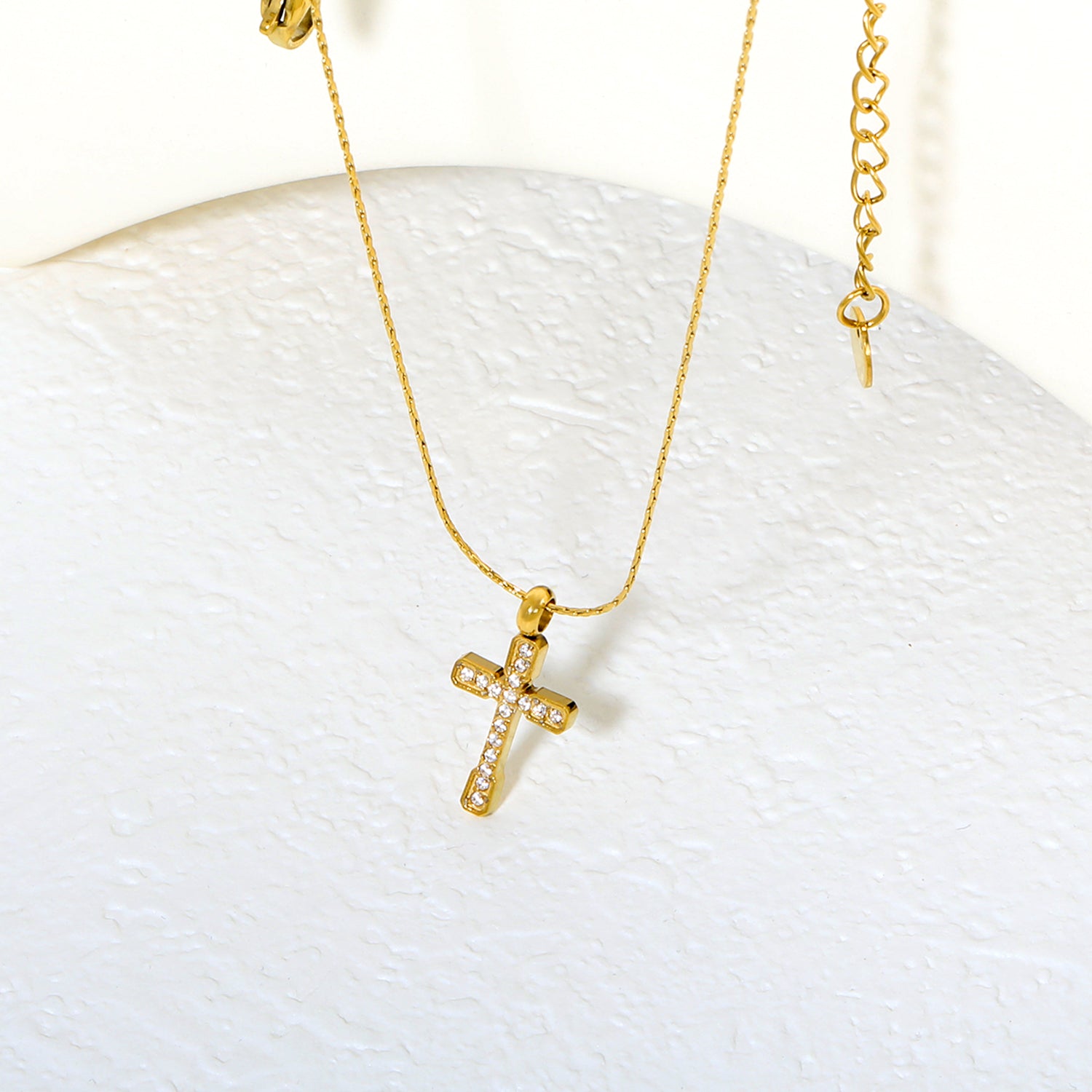 Radiance Cross Necklace