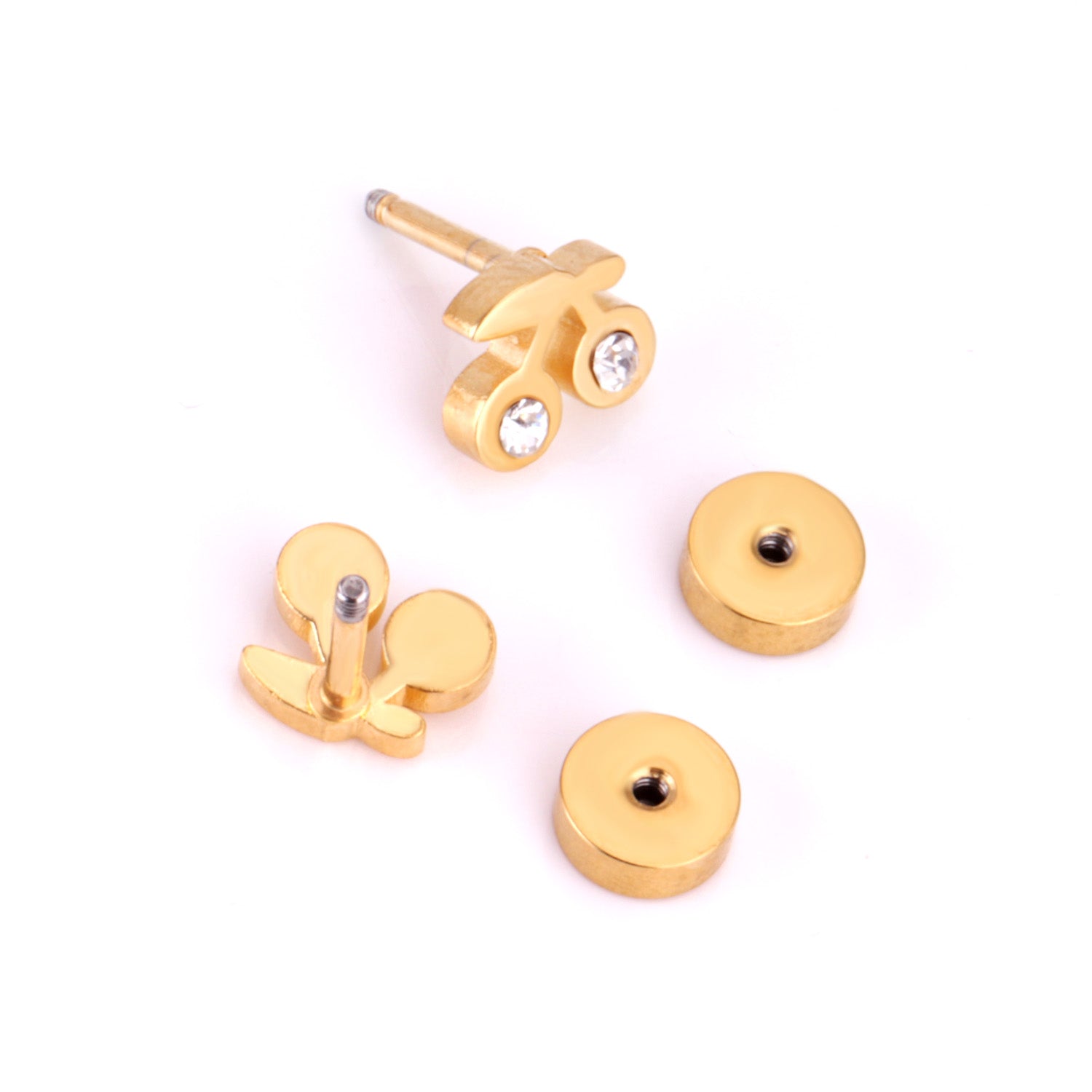 Cherry Stud Earring