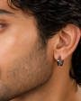 Pentagon Hoop Earring - S