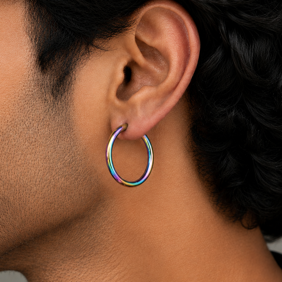Petite Hoop Earring - 20 MM - M
