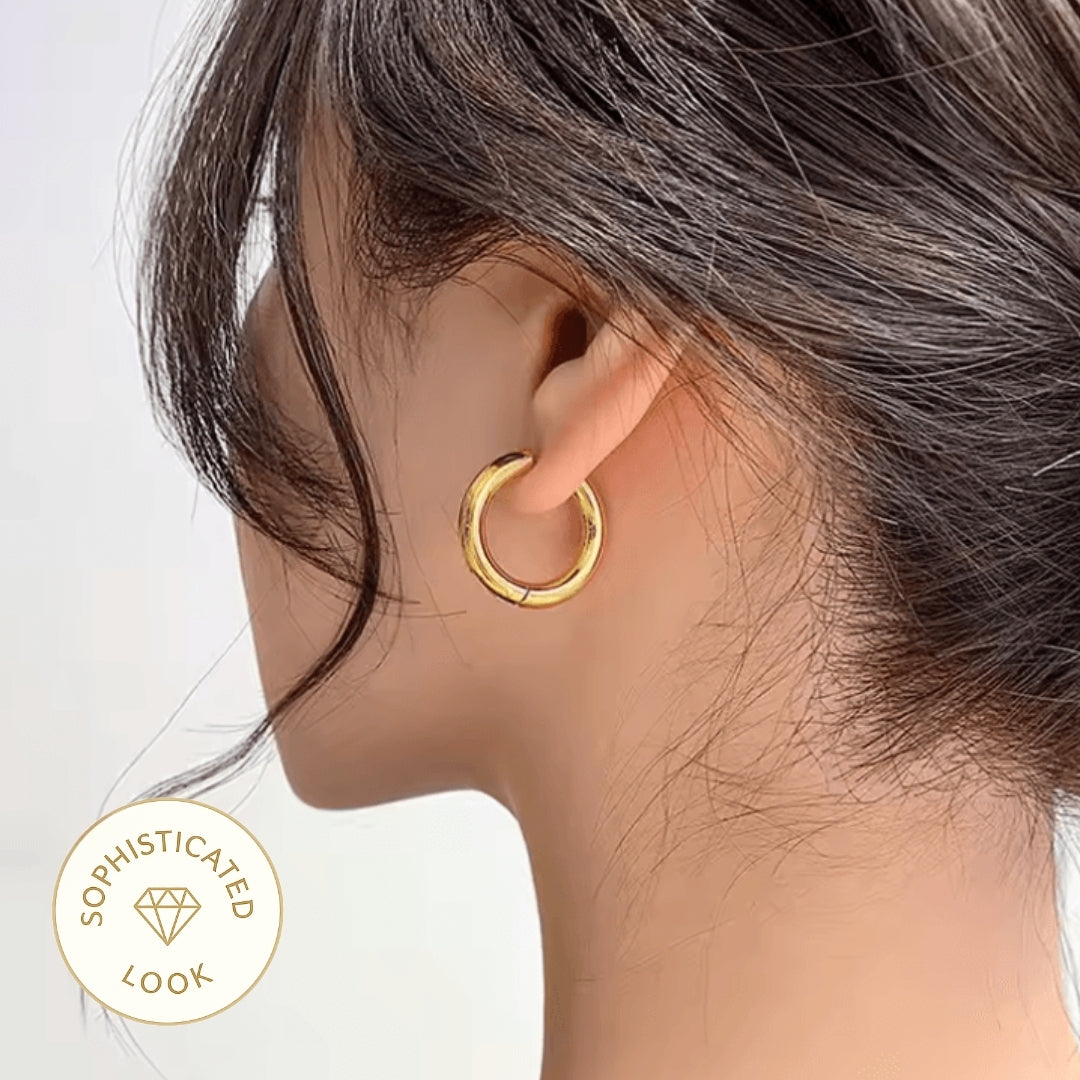Aira Hoop Earring - 16 MM
