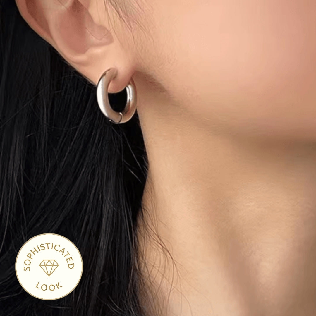 Aira Hoop Earring S - 12 MM