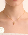 Aurora Cross Necklace