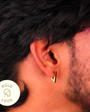 Triangle Hoop Earring