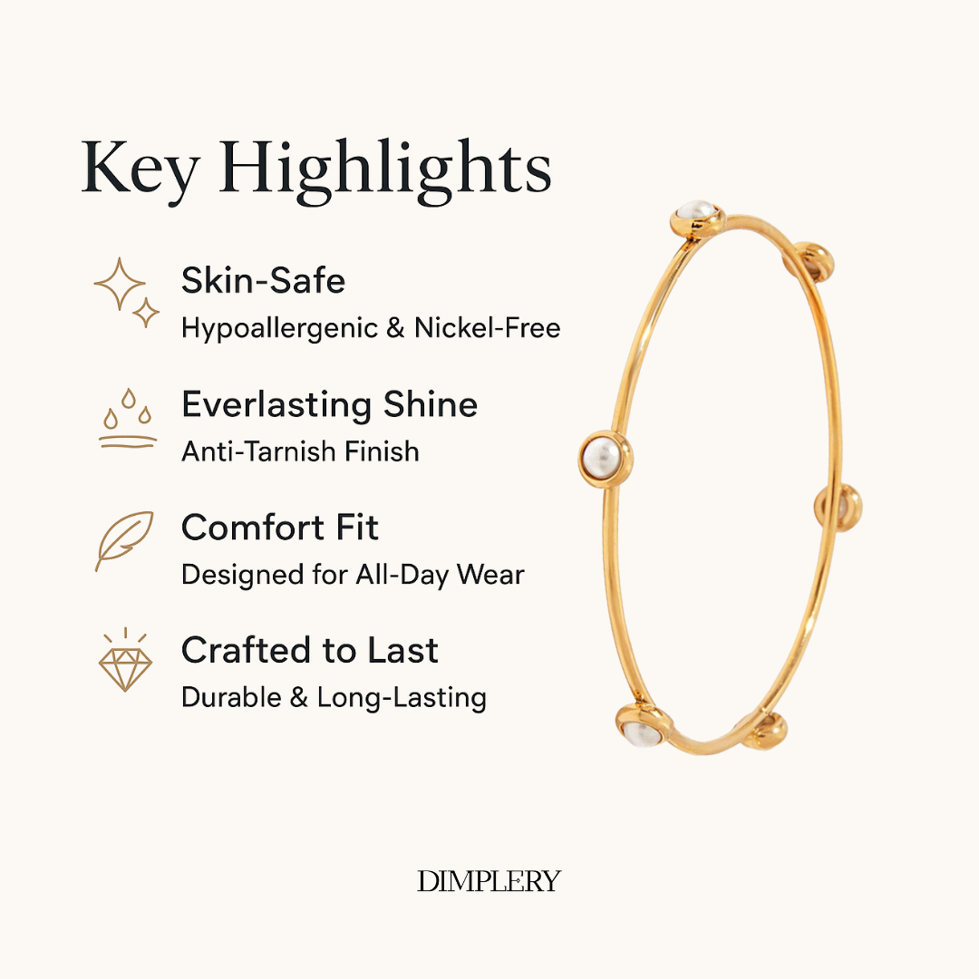 Royal Pearl Bangle