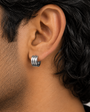 Buckle Hoop Earring - S