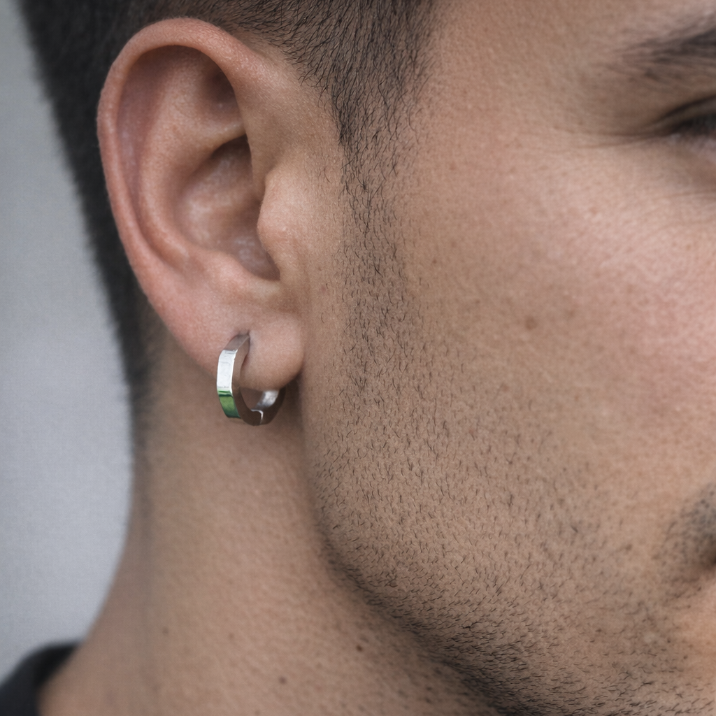 Buy mens hoop earrings