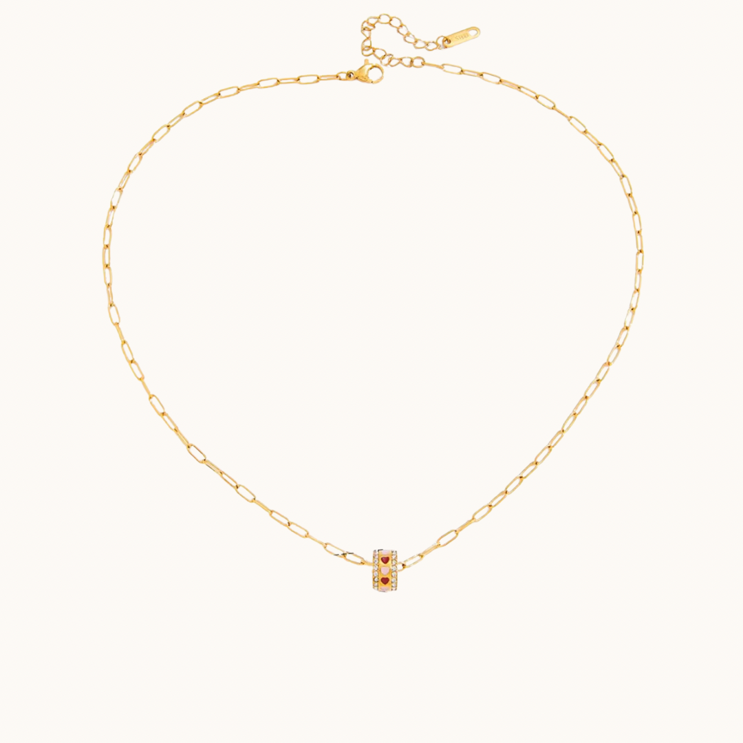 Aira Heart Charm Necklace