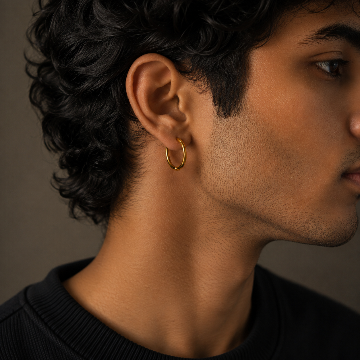 Petite Hoop Earring - 16 MM