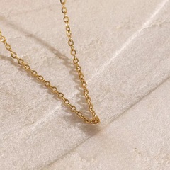 Thin Plain Dainty Necklace