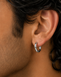 Pipe Hoop Earring - S