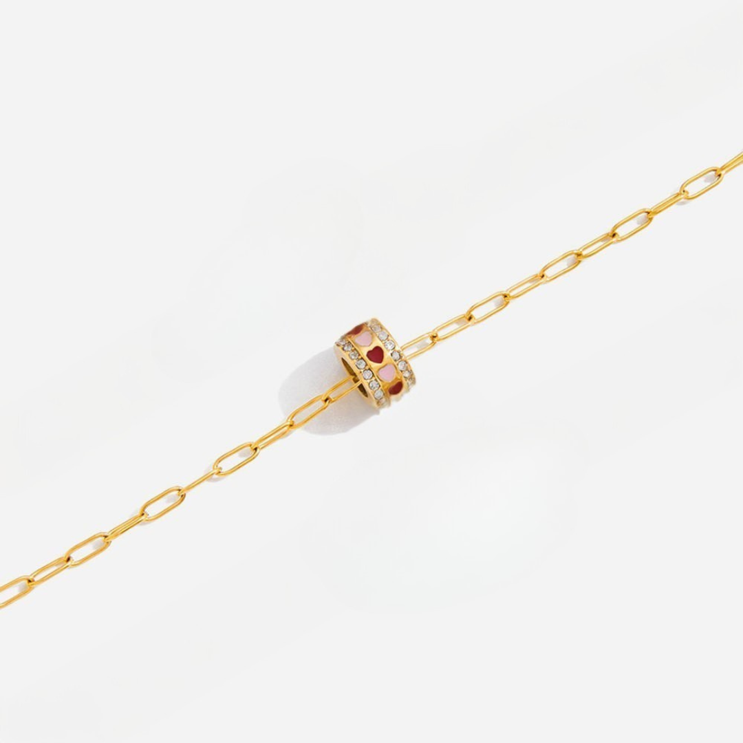 Aira Heart Charm Necklace