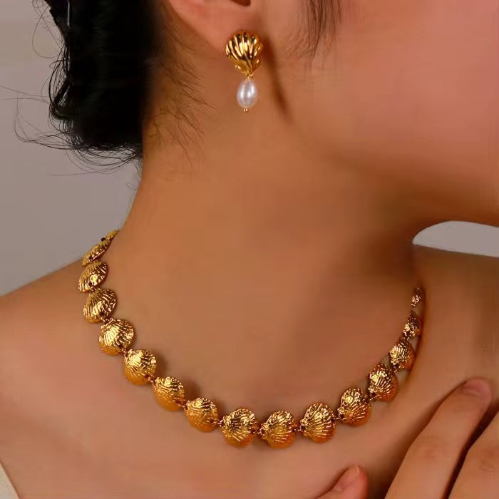 Sea Shell Choker Necklace