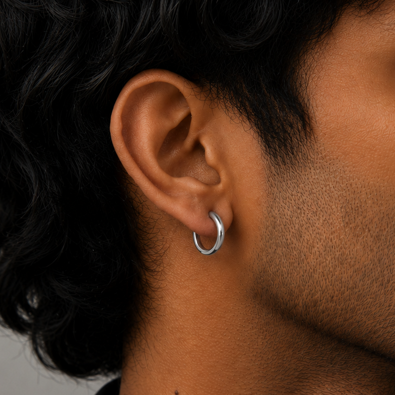 Petite Hoop Earring - 10 MM - S
