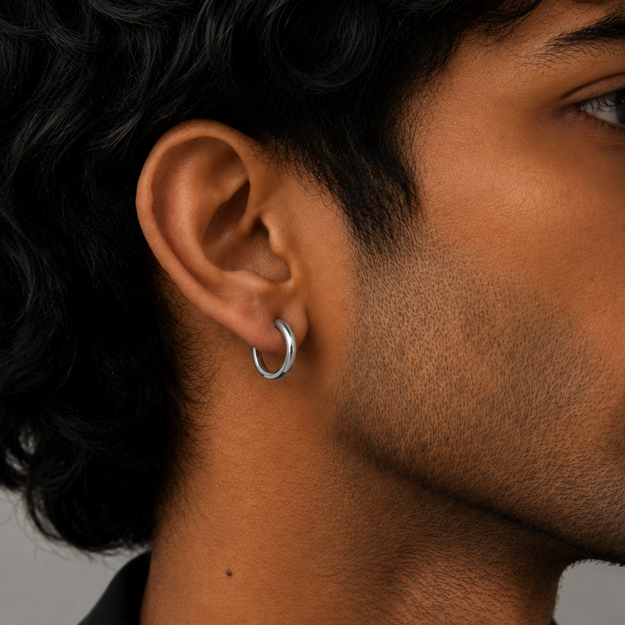 Petite Hoop Earring - 10 MM - S