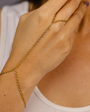 Ira Simple Hand Chain Bracelet