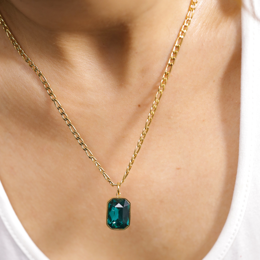 Buy Green Gemstone Pendant Online