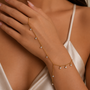 Gold hand chain jewellery for everyday wear jewelry