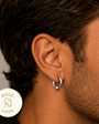 Bolt Hoop Earring - S