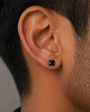 Square Bolt Stud Earring - 5 MM
