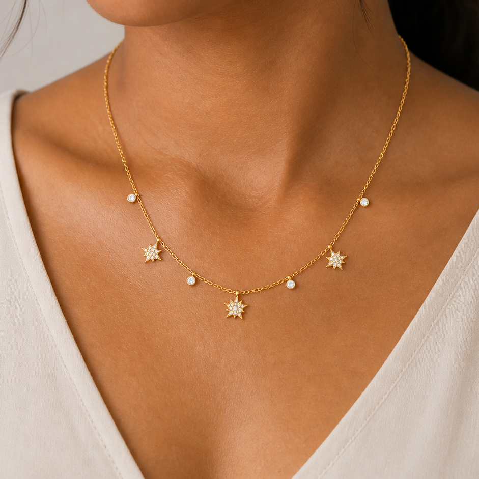 Zia Starry Necklace