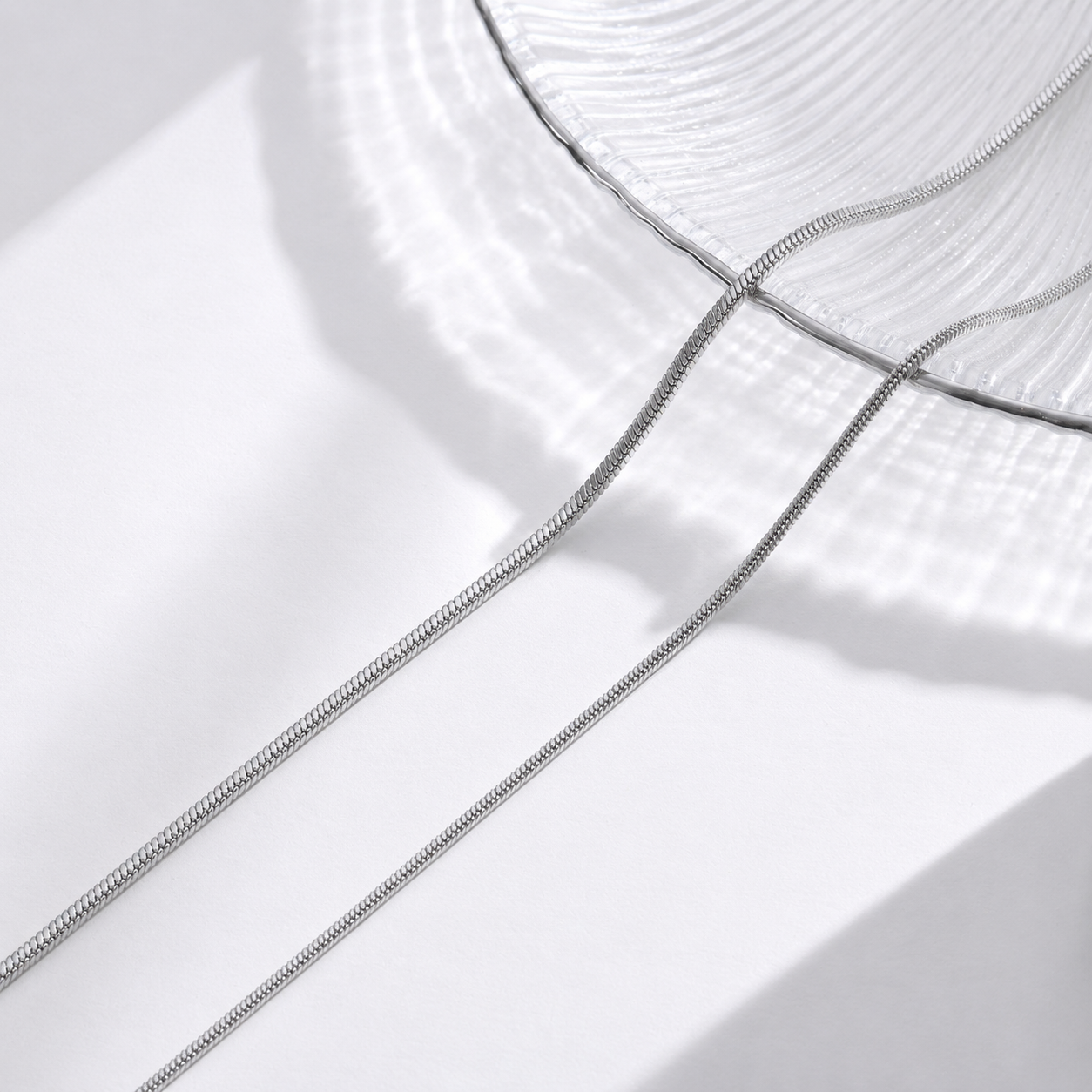 Snake 2mm Chain - Silver