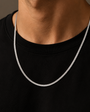 Snake 2mm Chain - Silver