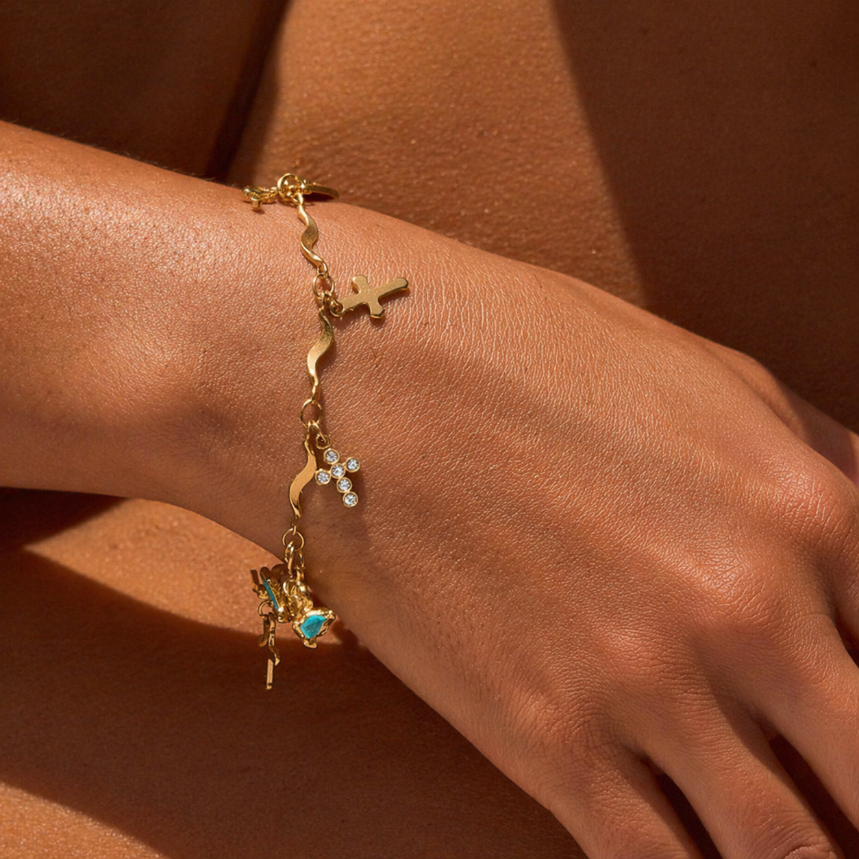 Cross Charms Bracelet