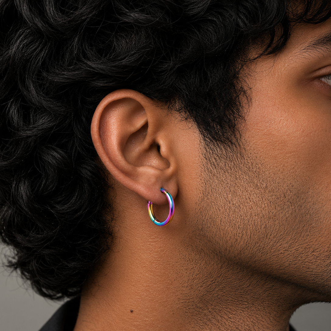 Petite Hoop Earring - 12 MM - M