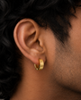 Prism Hoop Earring - Gold