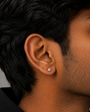 Solitaire Stud Earring - 4 MM