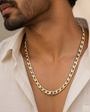 Edge Link Chain - Dual Tone