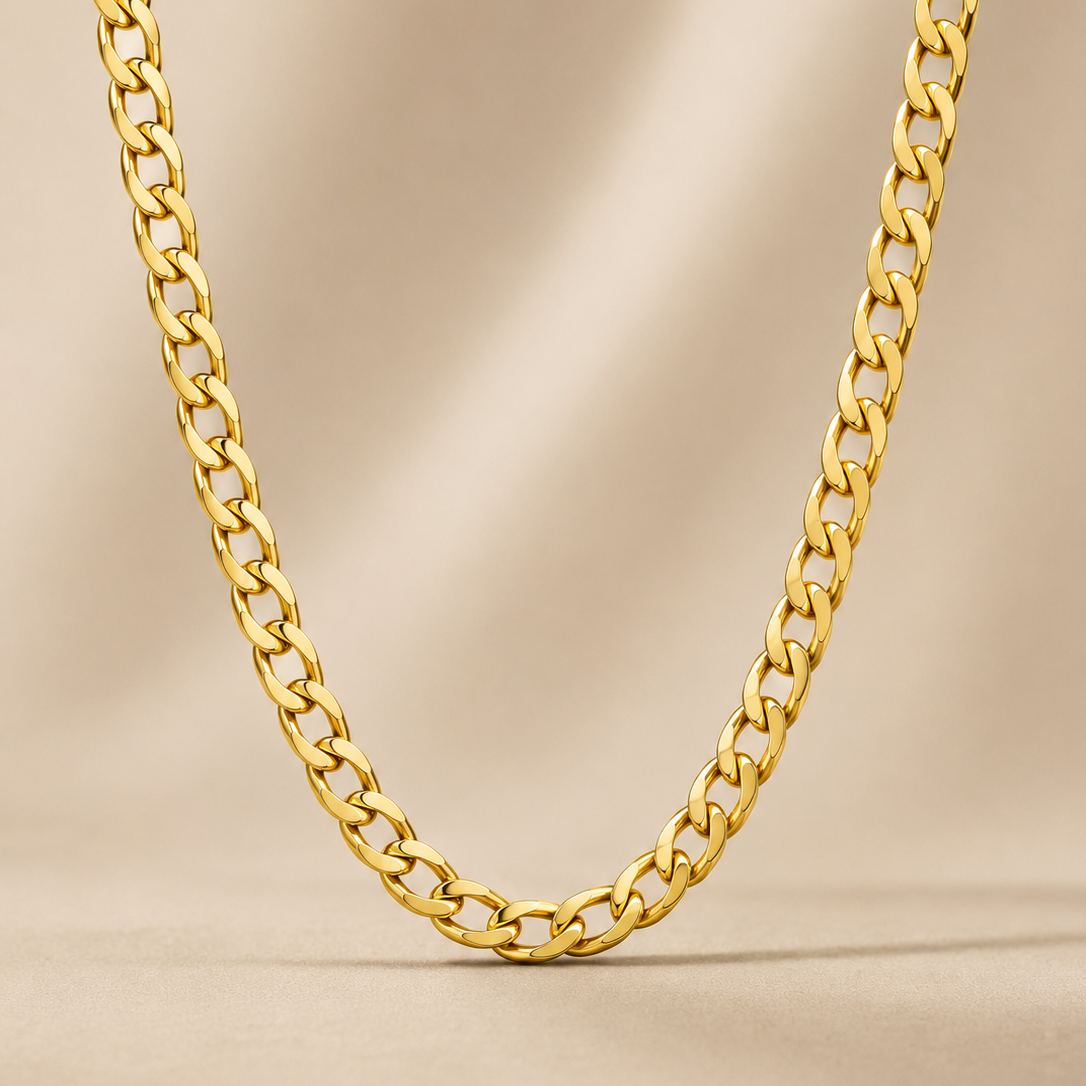 Cuban Link Chain -  Gold