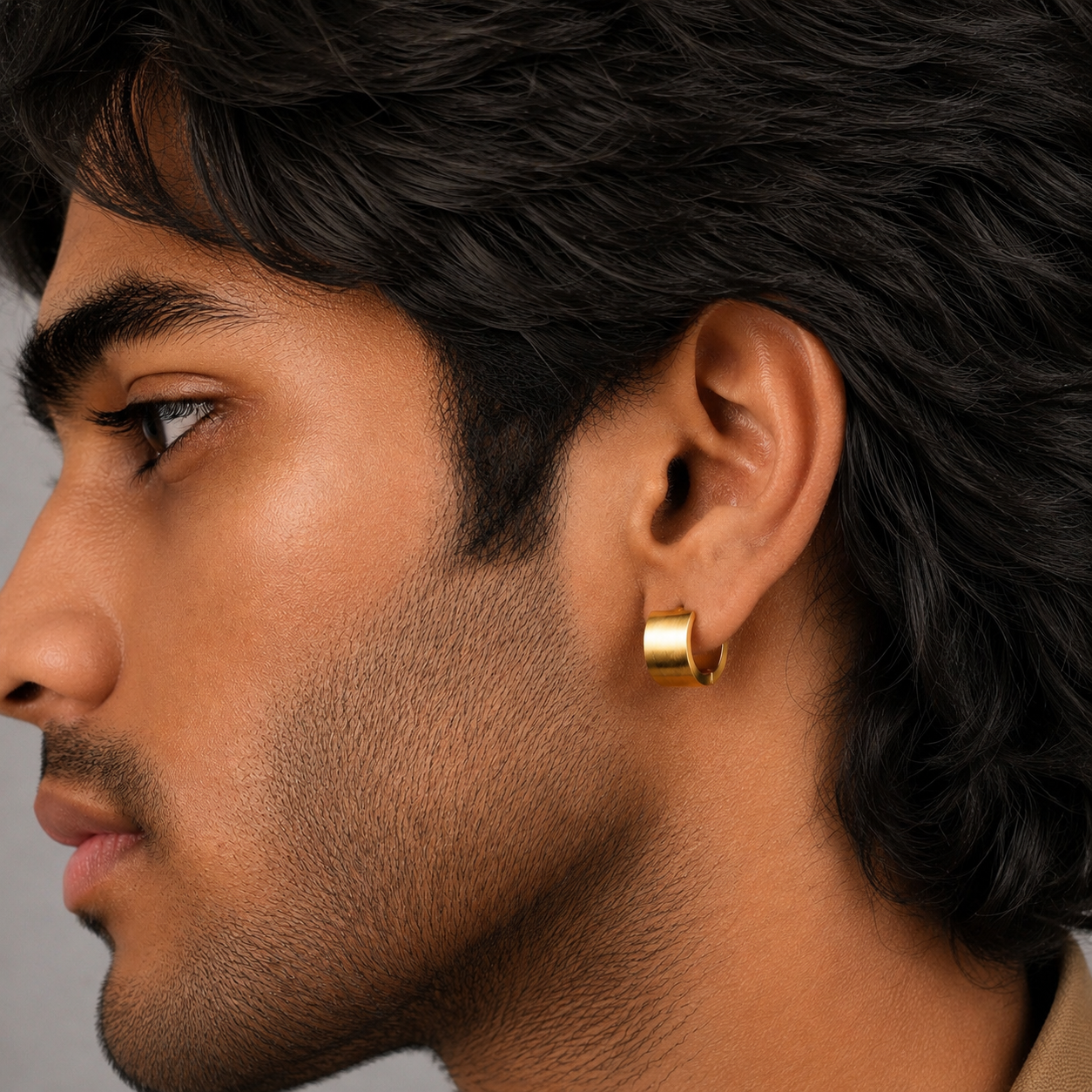 Matt Hoop Earring - G